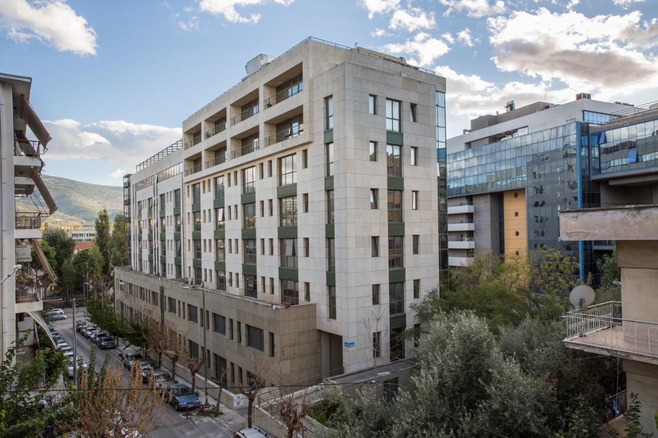 Lovely New Βuild Flat Near Metro - Free Parking Athene Buitenkant foto